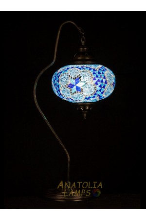 mozaik lamba deveboynu masa abajur numara5-03